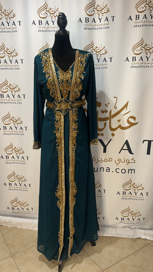 Turquoise Kuftan 9199263