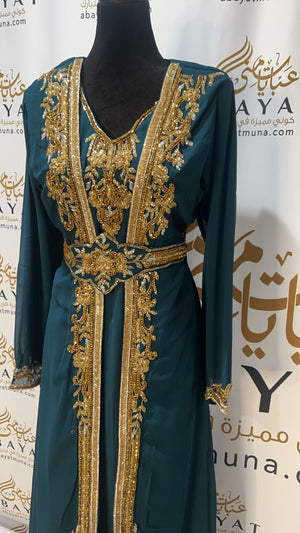 Turquoise Kuftan 9199263