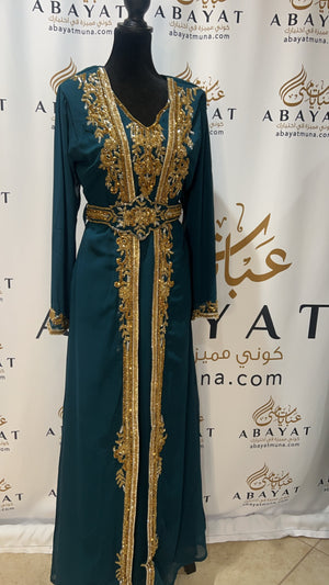 Turquoise Kuftan 9199263