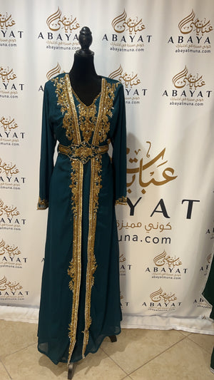 Turquoise Kuftan 9199263