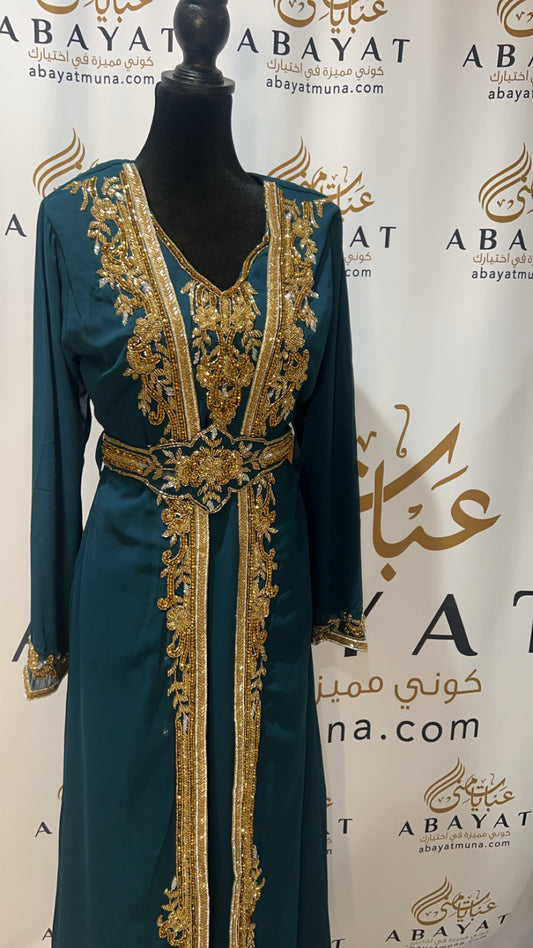 Turquoise Kuftan 9199263