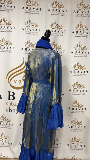 Blue Abaya beautiful 9198402