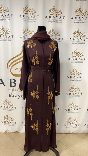 Beautiful brown abaya 9198554