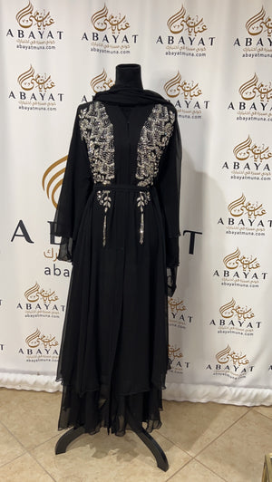 Beautiful black abaya 9198702