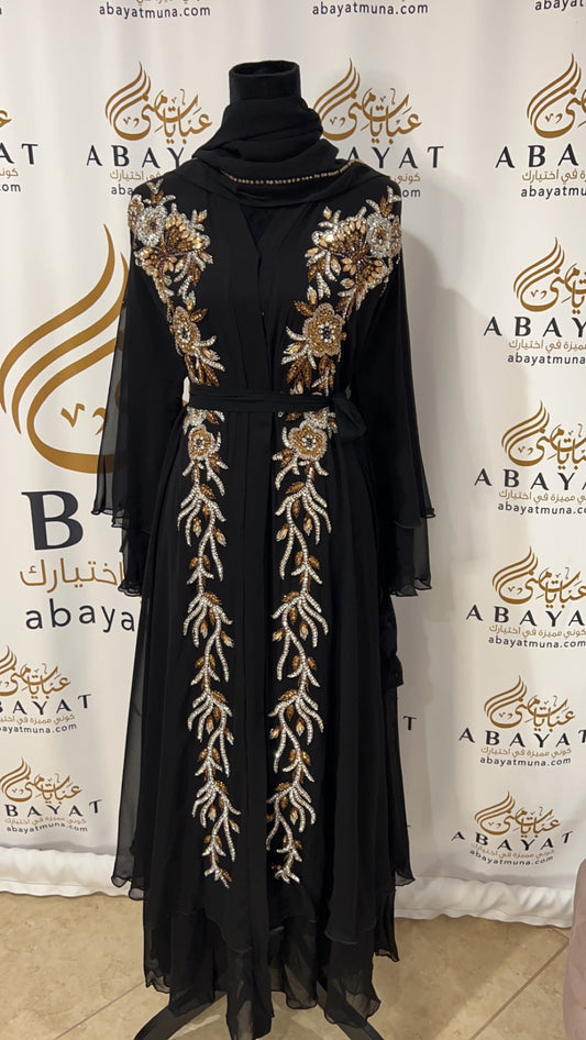 Beautiful black abaya 9198718