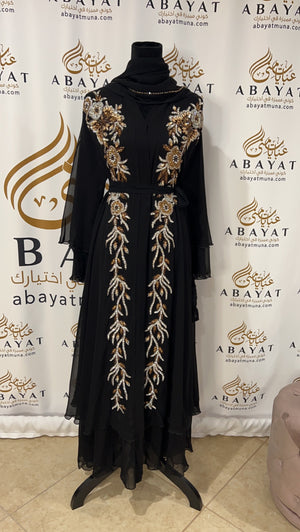 Beautiful black abaya 9198718