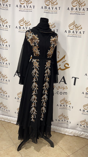 Beautiful black abaya 9198718