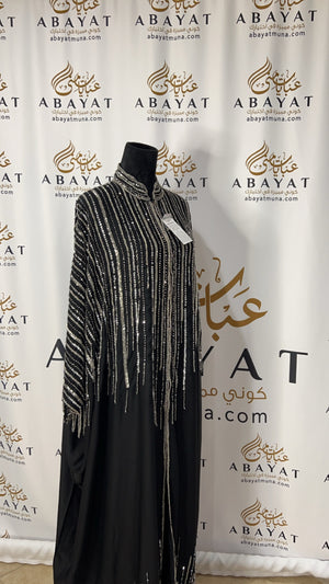 Black abaya beautiful-#129064