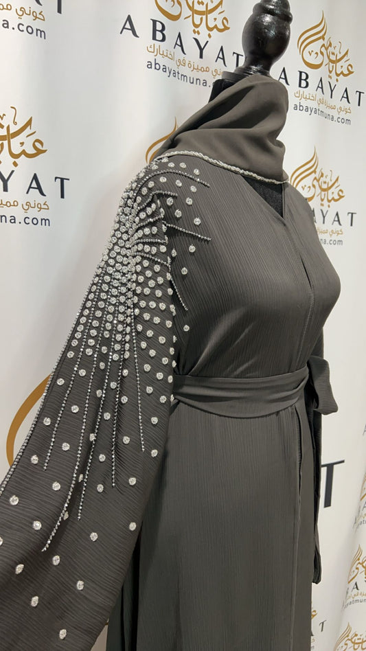 Gorgeous Grey Abaya #9199195