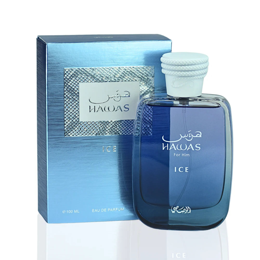 Hawas Ice for Men EDP - 100ML (3.4 OZ) by RASASI