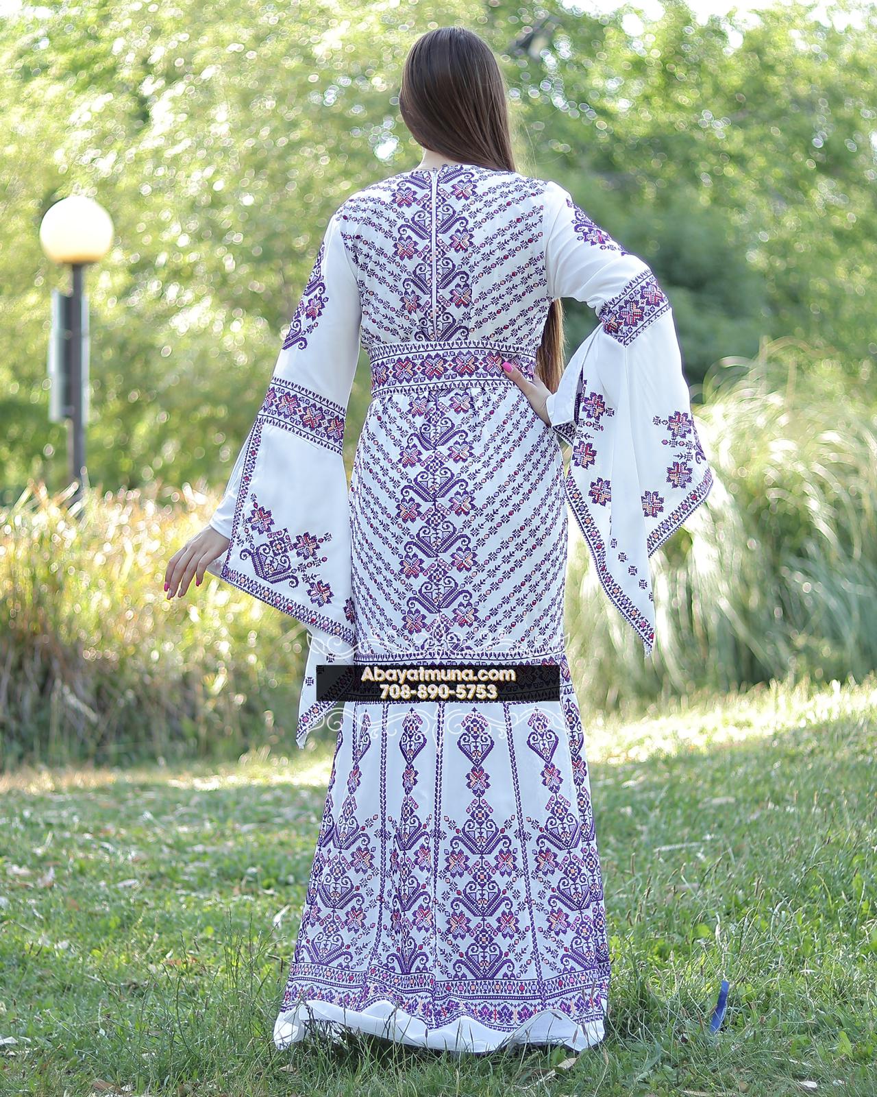 Beautiful Tatreez Falahi Dress