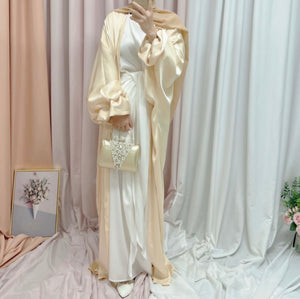 Gorgeous Cream Cardigan Abaya #9198182