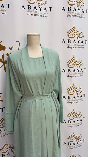 Gorgeous Mint Abaya #9198128