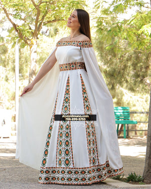 Beautiful Tatreez Falahi Dress#6698997