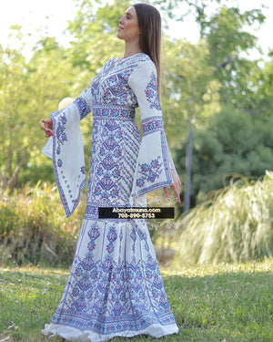 Beautiful Tatreez Falahi Dress