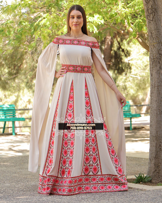 Beautiful Tatreez Falahi Dress