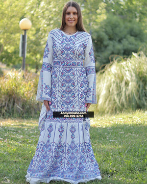 Beautiful Tatreez Falahi Dress