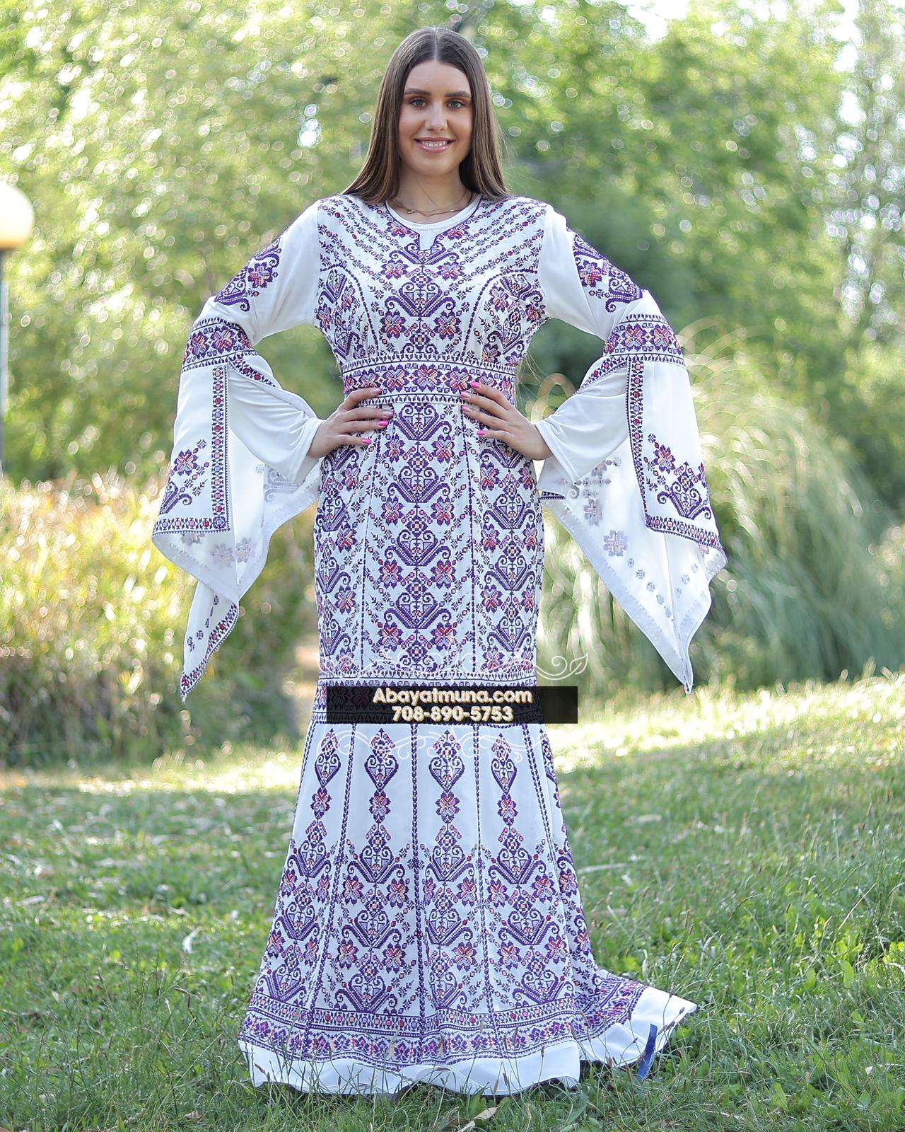 Beautiful Tatreez Falahi Dress