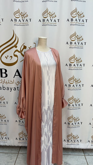 Gorgeous Pink Cardigan Abaya #9198108