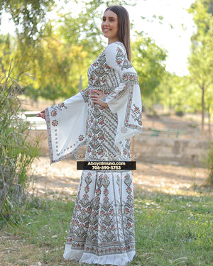 Beautiful Tatreez Falahi Dress