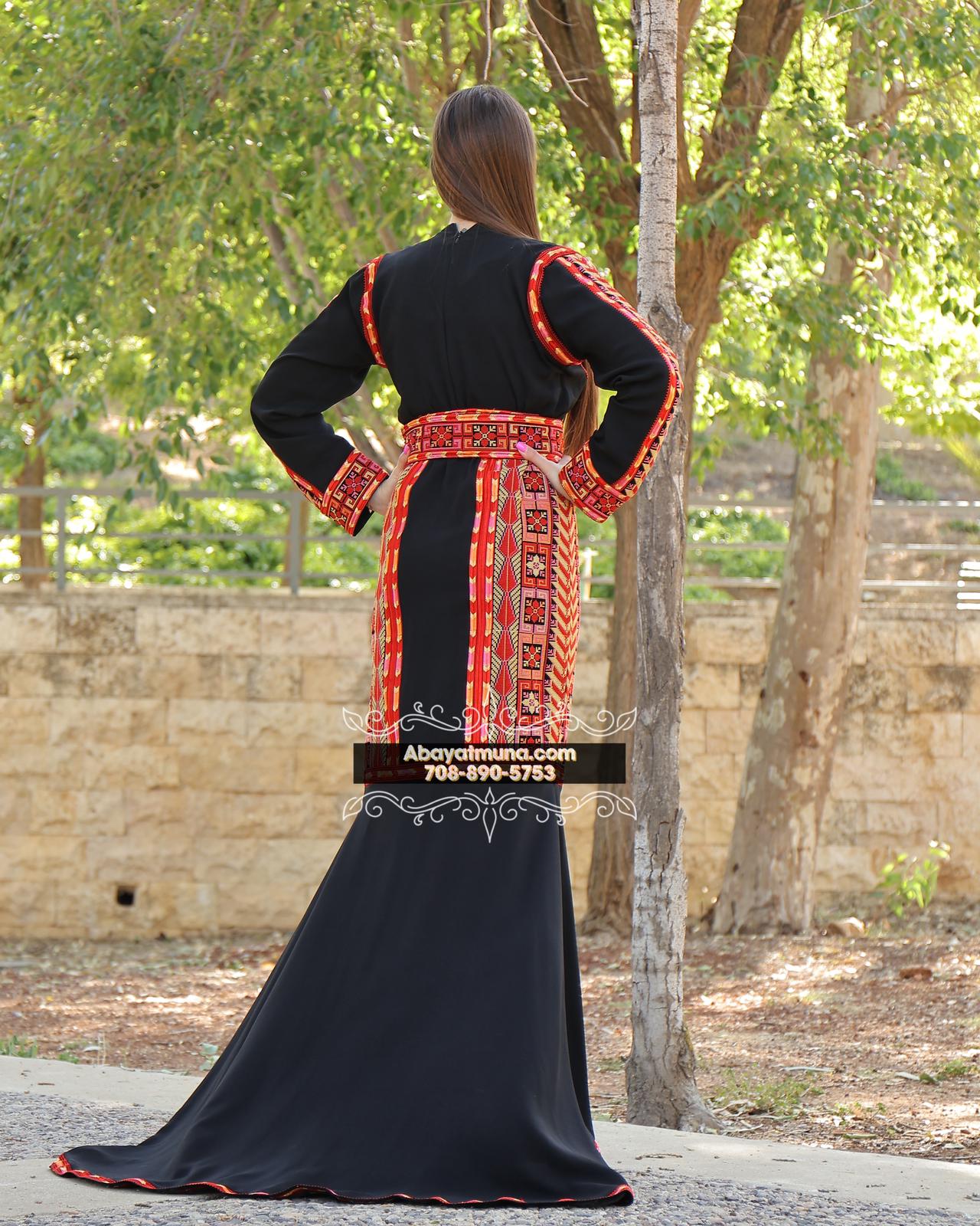 Beautiful Tatreez Falahi Dress