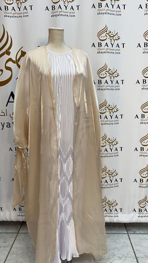 Gorgeous Cream Cardigan Abaya #9198107