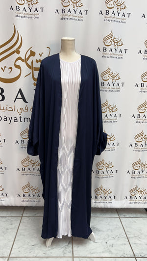 Gorgeous Blue Cardigan Abaya # 9198189