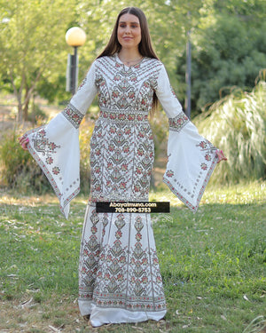 Beautiful Tatreez Falahi Dress