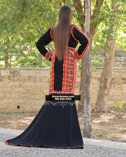 Beautiful Tatreez Falahi Dress