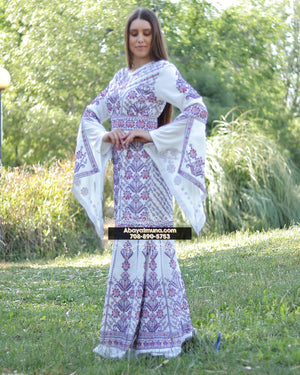 Beautiful Tatreez Falahi Dress