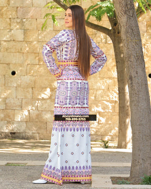 Beautiful Tatreez Falahi Dress