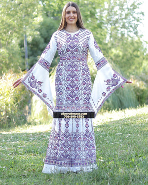 Beautiful Tatreez Falahi Dress