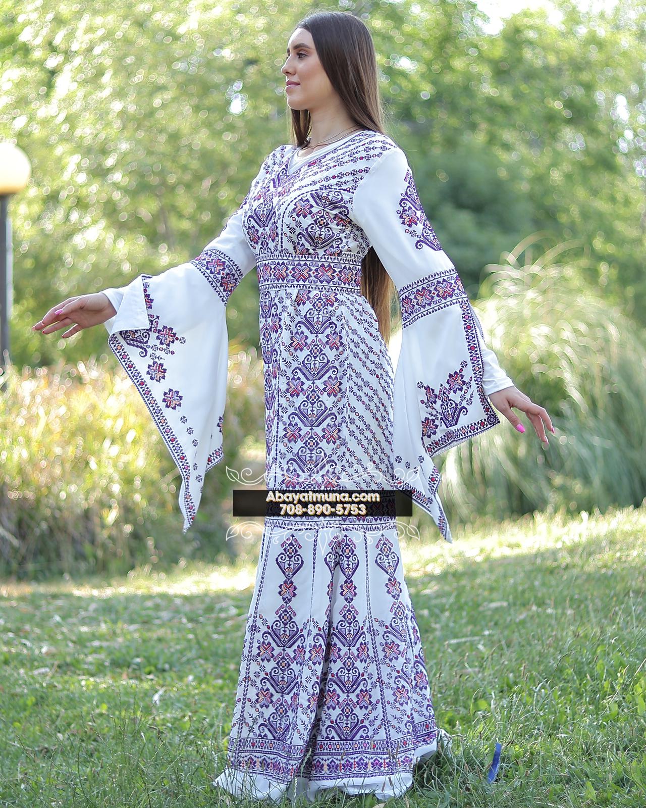 Beautiful Tatreez Falahi Dress