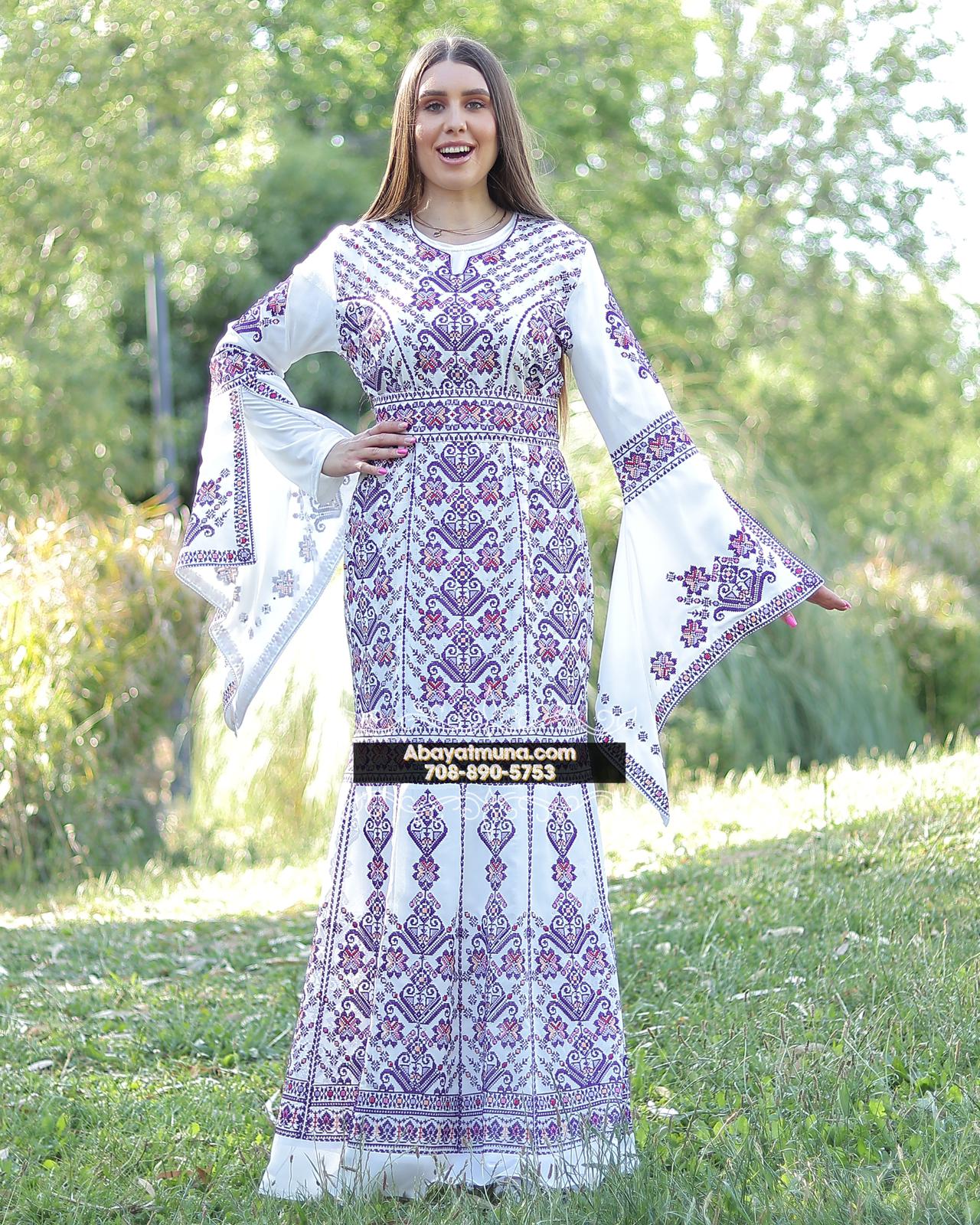 Beautiful Tatreez Falahi Dress