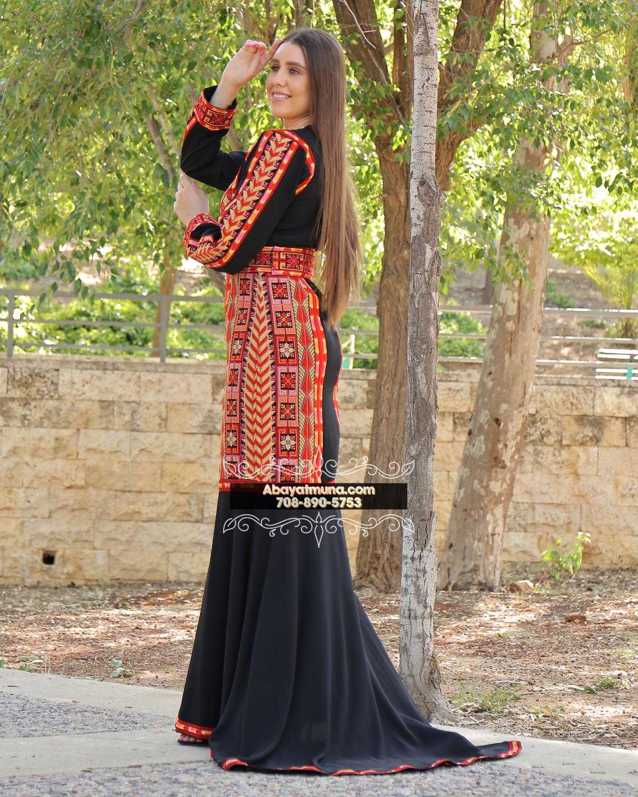 Beautiful Tatreez Falahi Dress