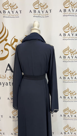 Gorgeous Navy Blue Abaya