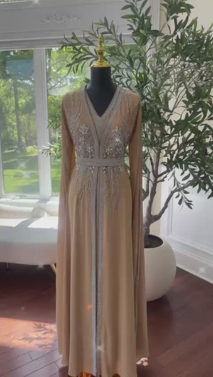 Luxury Yellow Kuftan