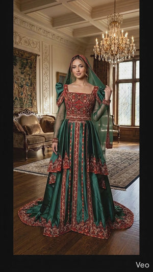 Luxury Tatreez Dress
