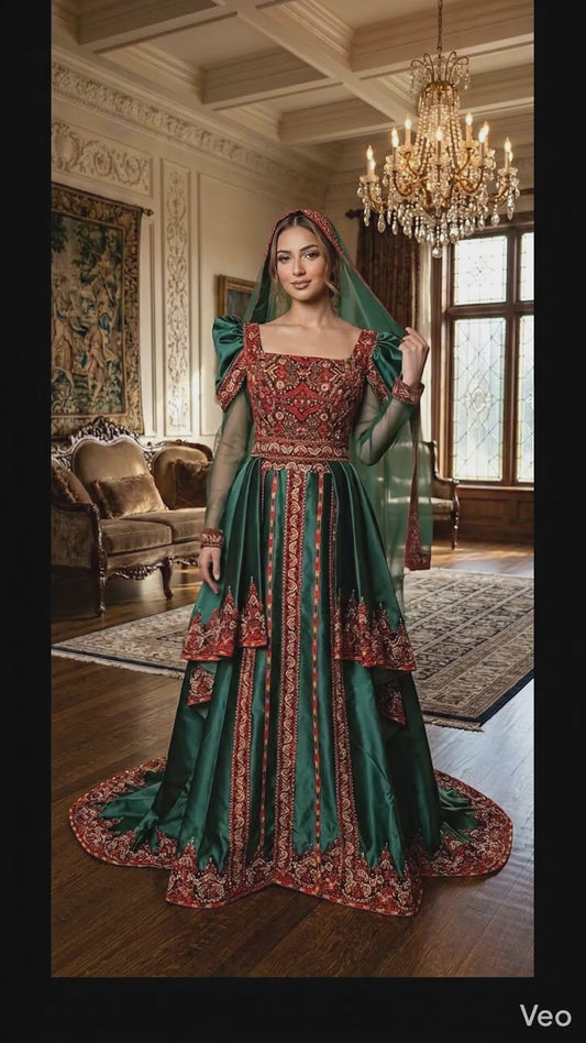 Luxury Tatreez Dress