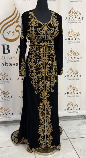 Black Elegant Kuftan#1209