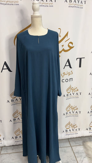 Plain Under Piece Abaya