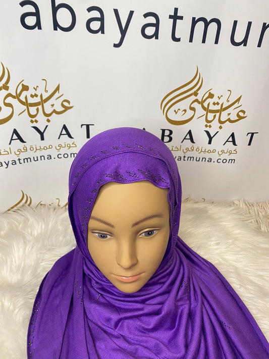 LUXURY JERSEY KASHKHA HIJAB #843719