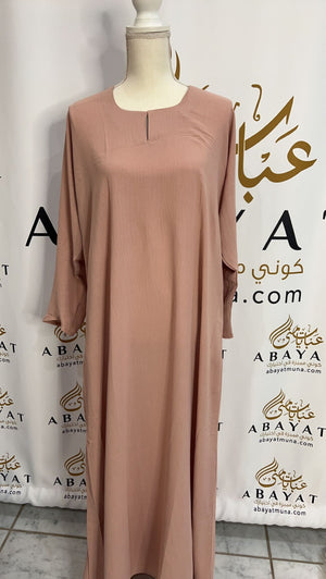 Plain Under Piece Abaya