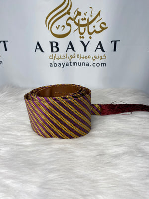 Purple Cashmere Belt #844492