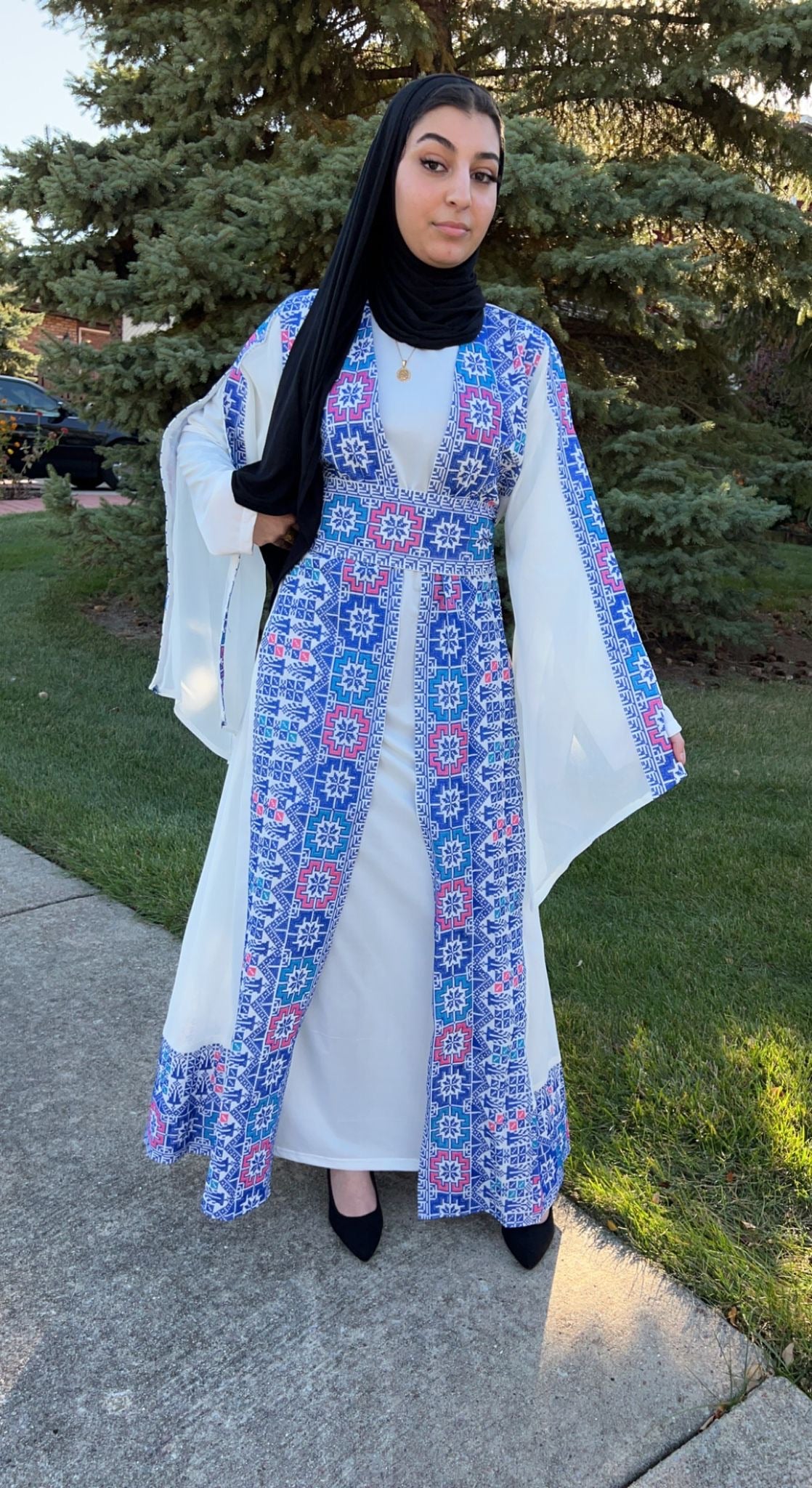 Gorgeous Embroidery Kuftan 2 piece