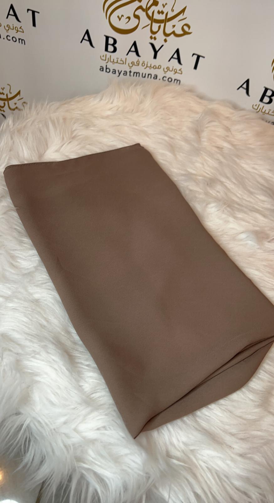 Nude Chiffon Georgette Hijab #55